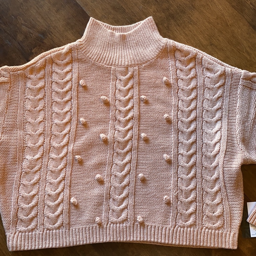 Crop sweater